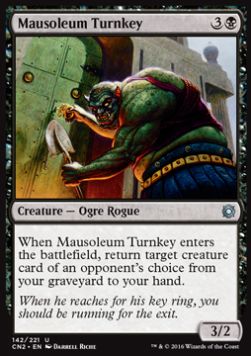 Mausoleum Turnkey⁣ - Conspiracy: Take the Crown⁣ (Uncommon)⁣ [142]