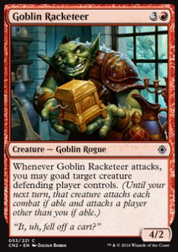 Goblin Racketeer⁣ - Conspiracy: Take the Crown⁣ (Common)⁣ [53]