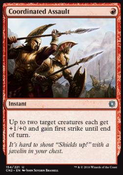Coordinated Assault⁣ - Conspiracy: Take the Crown⁣ (Uncommon)⁣ [154]