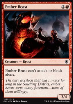 Ember Beast⁣ - Conspiracy: Take the Crown⁣ (Common)⁣ [155]