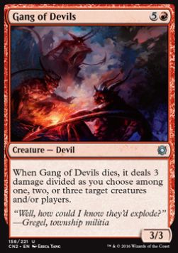 Gang of Devils⁣ - Conspiracy: Take the Crown⁣ (Uncommon)⁣ [158]