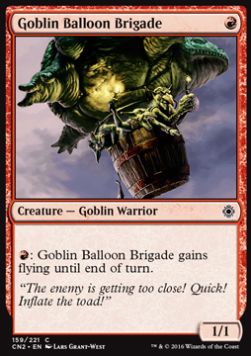 Goblin Balloon Brigade⁣ - Conspiracy: Take the Crown⁣ (Common)⁣ [159]