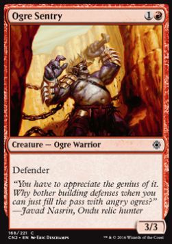 Ogre Sentry⁣ - Conspiracy: Take the Crown⁣ (Common)⁣ [168]