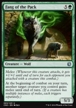 Fang of the Pack⁣ - Conspiracy: Take the Crown⁣ (Uncommon)⁣ [65]
