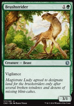 Brushstrider⁣ - Conspiracy: Take the Crown⁣ (Uncommon)⁣ [177]