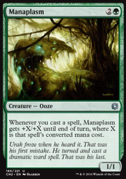 Manaplasm⁣ - Conspiracy: Take the Crown⁣ (Uncommon)⁣ [186]