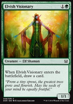 Elvish Visionary⁣ - Duel Decks: Nissa vs. Ob Nixilis⁣ (Common)⁣ [8]