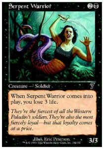 Serpent Warrior⁣ - Seventh Edition⁣ (Common)⁣ [162]
