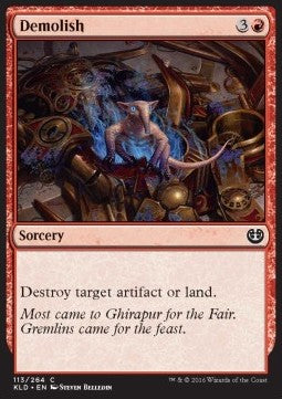 Demolish⁣ - Kaladesh⁣ (Common)⁣ [113]