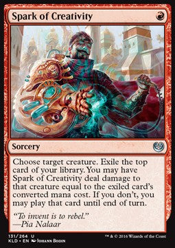 Spark of Creativity⁣ - Kaladesh⁣ (Uncommon)⁣ [131]