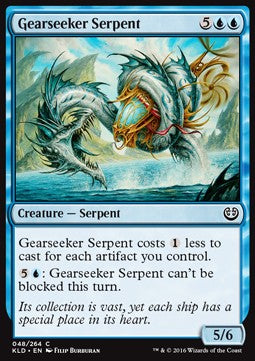 Gearseeker Serpent⁣ - Kaladesh⁣ (Common)⁣ [48]