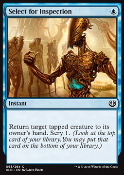 Select for Inspection⁣ - Kaladesh⁣ (Common)⁣ [63]