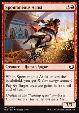 Spontaneous Artist⁣ - Kaladesh⁣ (Common)⁣ [134]