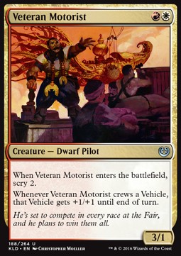 Veteran Motorist⁣ - Kaladesh⁣ (Uncommon)⁣ [188]