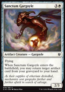 Sanctum Gargoyle⁣ - Commander 2016⁣ (Common)⁣ [76]