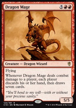 Dragon Mage⁣ - Commander 2016⁣ (Rare)⁣ [124]