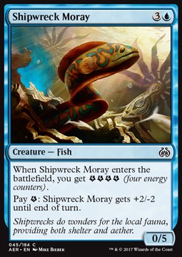 Shipwreck Moray⁣ - Aether Revolt⁣ (Common)⁣ [45]