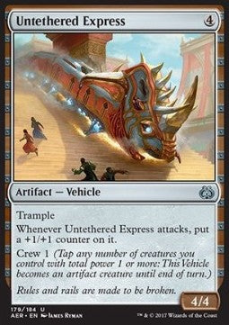 Untethered Express⁣ - Aether Revolt⁣ (Uncommon)⁣ [179]