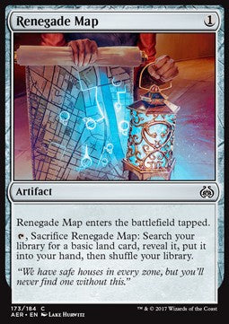 Renegade Map⁣ - Aether Revolt⁣ (Common)⁣ [173]