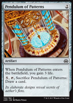 Pendulum of Patterns⁣ - Aether Revolt⁣ (Common)⁣ [192]