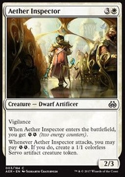 Aether Inspector⁣ - Aether Revolt⁣ (Common)⁣ [3]