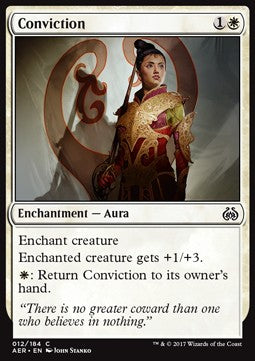 Conviction⁣ - Aether Revolt⁣ (Common)⁣ [12]