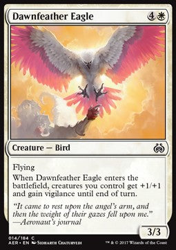 Dawnfeather Eagle⁣ - Aether Revolt⁣ (Common)⁣ [14]