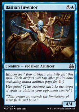 Bastion Inventor⁣ - Aether Revolt⁣ (Common)⁣ [30]