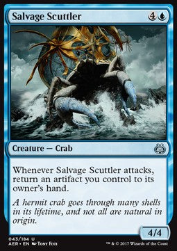 Salvage Scuttler⁣ - Aether Revolt⁣ (Uncommon)⁣ [43]