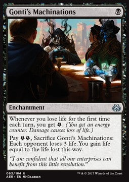 Gonti's Machinations⁣ - Aether Revolt⁣ (Uncommon)⁣ [63]
