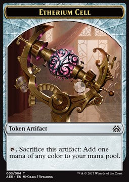 Etherium Cell Token⁣ - Aether Revolt⁣ (Token)⁣ [T03]