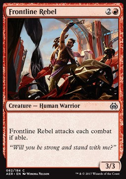Frontline Rebel⁣ - Aether Revolt⁣ (Common)⁣ [82]