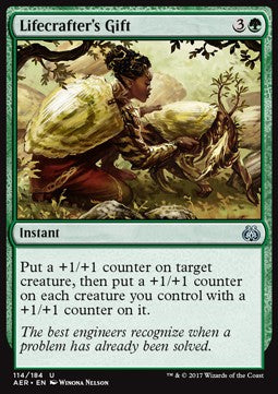 Lifecrafter's Gift⁣ - Aether Revolt⁣ (Uncommon)⁣ [114]