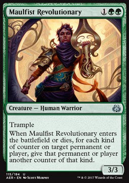 Maulfist Revolutionary⁣ - Aether Revolt⁣ (Uncommon)⁣ [115]