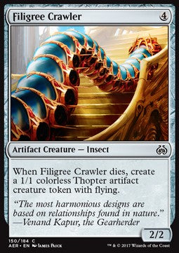 Filigree Crawler⁣ - Aether Revolt⁣ (Common)⁣ [150]