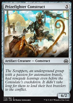Prizefighter Construct⁣ - Aether Revolt⁣ (Common)⁣ [172]
