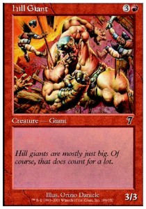 Hill Giant⁣ - Seventh Edition⁣ (Common)⁣ [196]