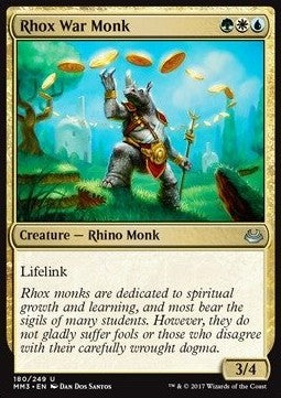 Rhox War Monk⁣ - Modern Masters 2017⁣ (Uncommon)⁣ [180]