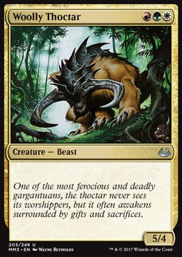 Woolly Thoctar⁣ - Modern Masters 2017⁣ (Uncommon)⁣ [203]