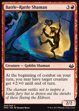 Battle-Rattle Shaman⁣ - Modern Masters 2017⁣ (Common)⁣ [89]