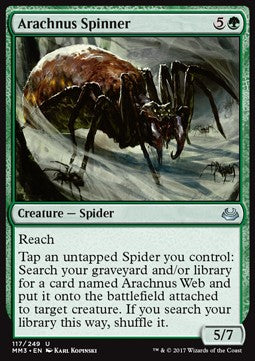 Arachnus Spinner⁣ - Modern Masters 2017⁣ (Uncommon)⁣ [117]