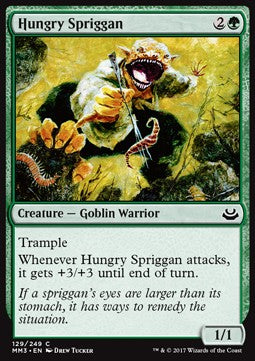 Hungry Spriggan⁣ - Modern Masters 2017⁣ (Common)⁣ [129]