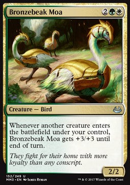 Bronzebeak Moa⁣ - Modern Masters 2017⁣ (Uncommon)⁣ [152]