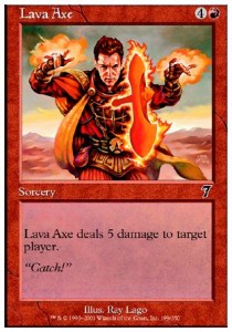 Lava Axe⁣ - Seventh Edition⁣ (Common)⁣ [199]