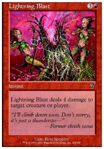 Lightning Blast⁣ - Seventh Edition⁣ (Common)⁣ [200]