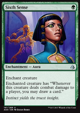 Sixth Sense⁣ - Amonkhet⁣ (Uncommon)⁣ [187]