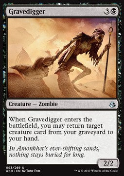 Gravedigger⁣ - Amonkhet⁣ (Uncommon)⁣ [93]