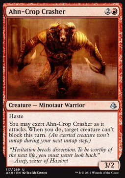 Ahn-Crop Crasher⁣ - Amonkhet⁣ (Uncommon)⁣ [117]