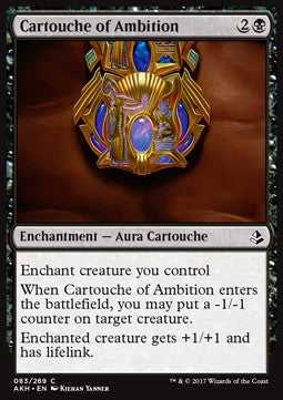 Cartouche of Ambition⁣ - Amonkhet⁣ (Common)⁣ [83]