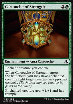 Cartouche of Strength⁣ - Amonkhet⁣ (Common)⁣ [158]